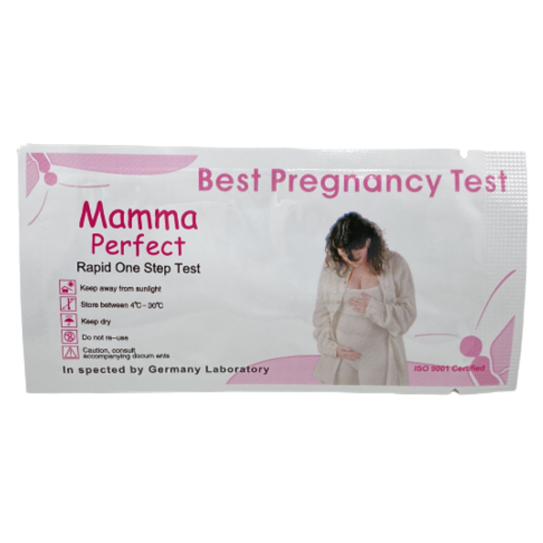 Тест МЕДИЦИНСКИЕ ПРИНАДЛЕЖНОСТИ Тест на берем `Mamma Perfect` x1